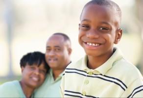 Boy with Parents